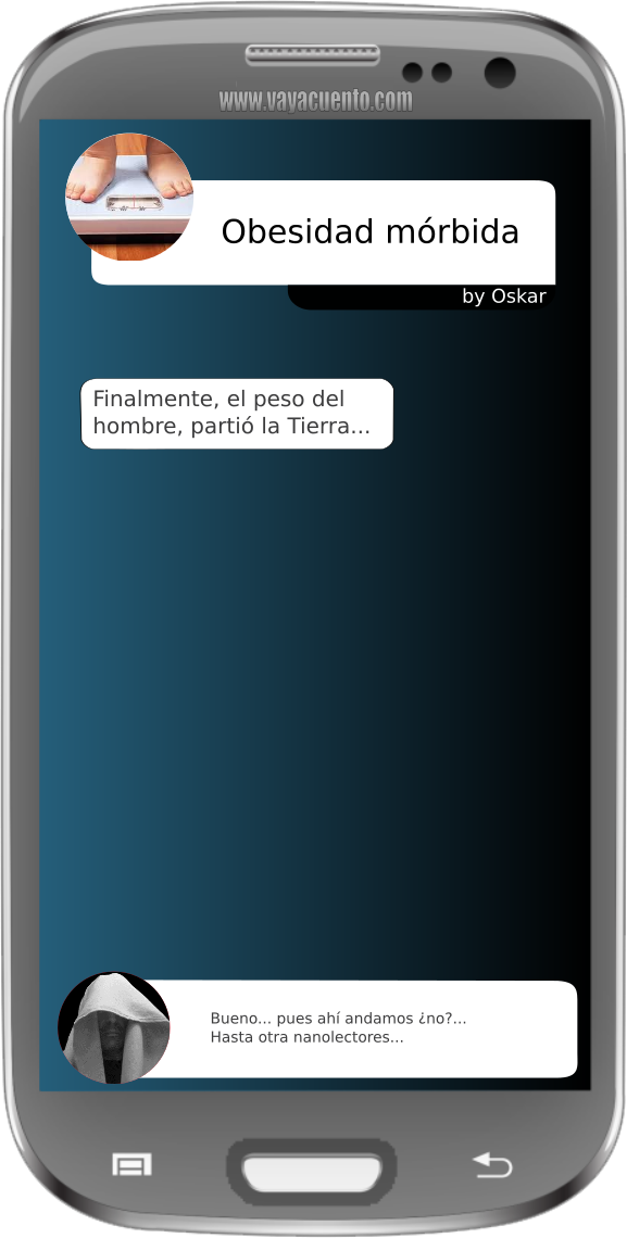 obesidad morbida vaya cuento relatos breves nanorrelatos microrrelatos