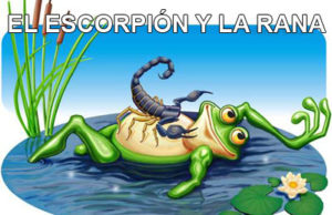 el escorpion y la rana vaya cuento relatos breves nanorrelatos microrrelatos