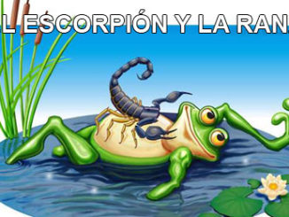 el escorpion y la rana vaya cuento relatos breves nanorrelatos microrrelatos
