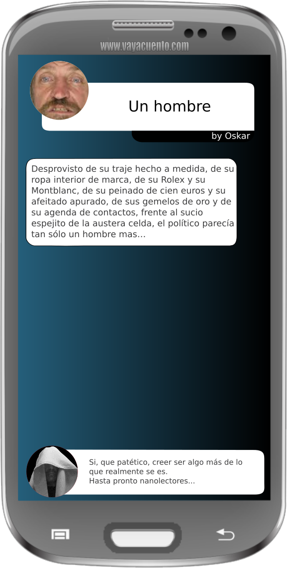 un hombre vaya cuento relatos breves nanorrelatos microrrelatos